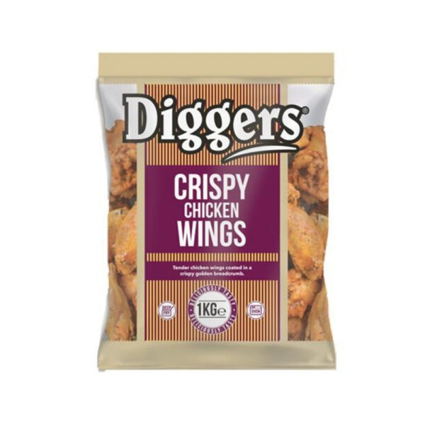 Diggers Crispy Chicken Wings 1kg
