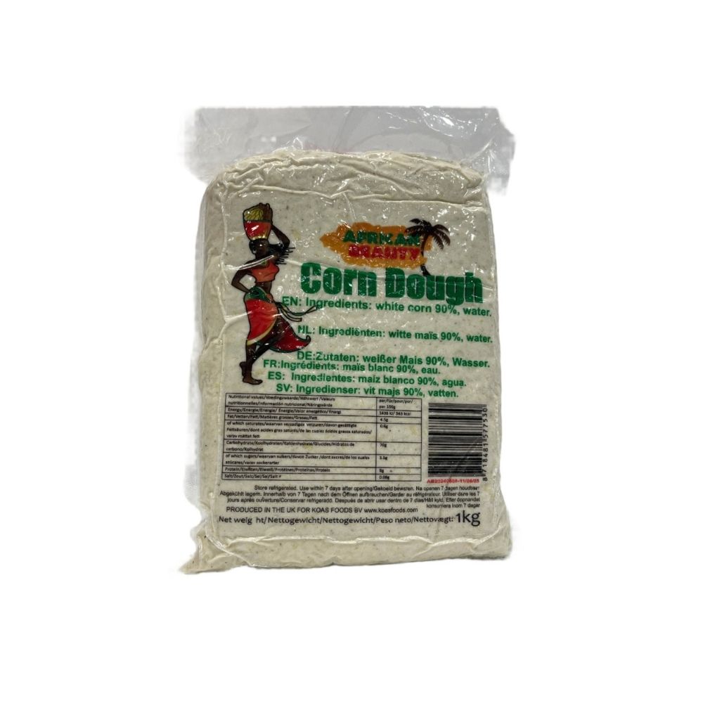 African Beauty Corn Dough