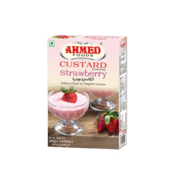 Ahmed Foods Custard Powder Strawberry Powder