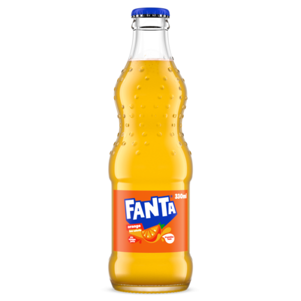 Fanta bottles