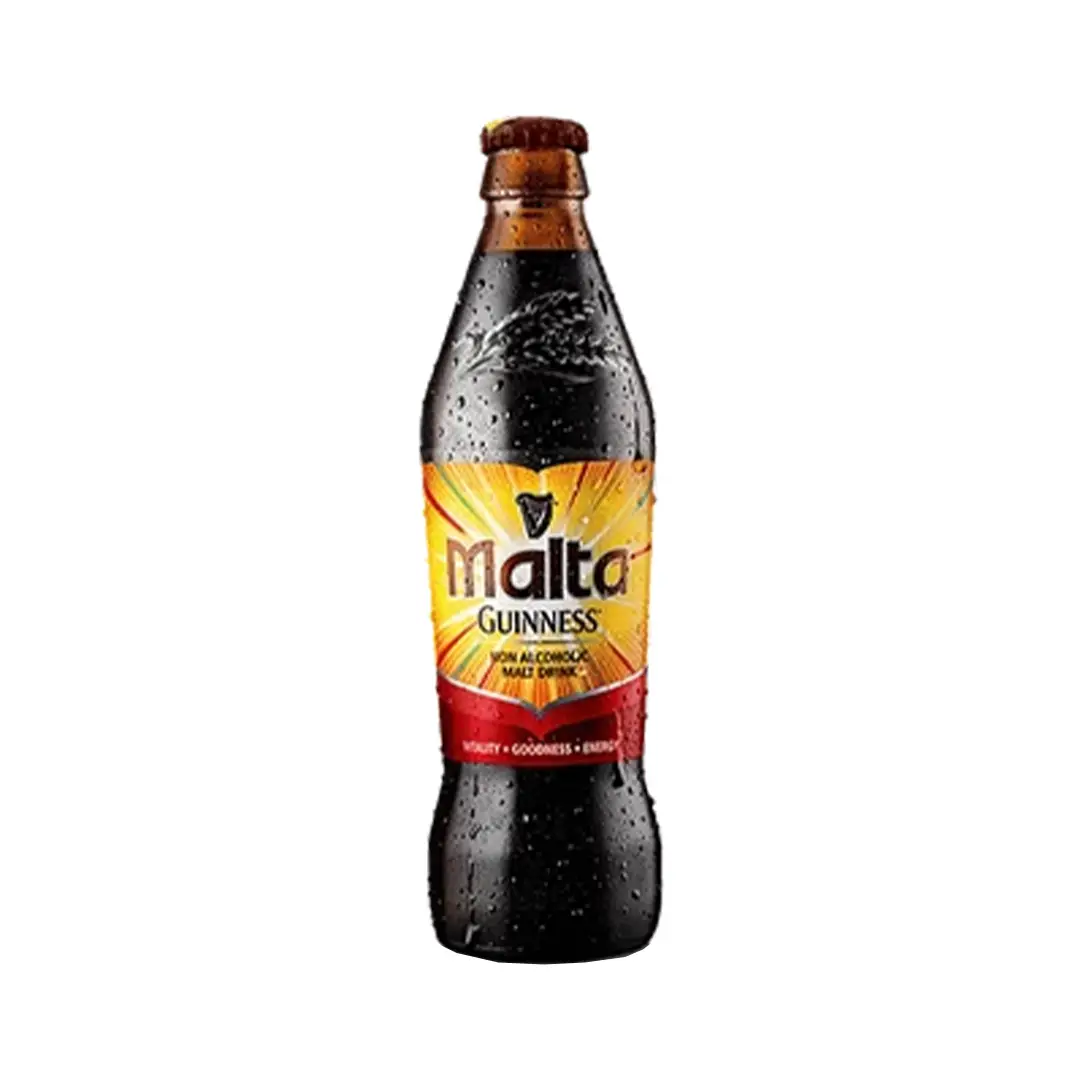 Malta Guinness bottles